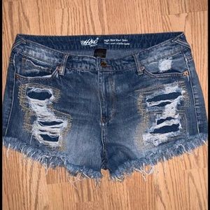 Mossimo size 14 jean shorts